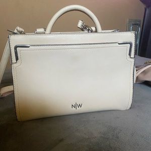 NONE WEST LIGHT PINK FLORAL PURSE